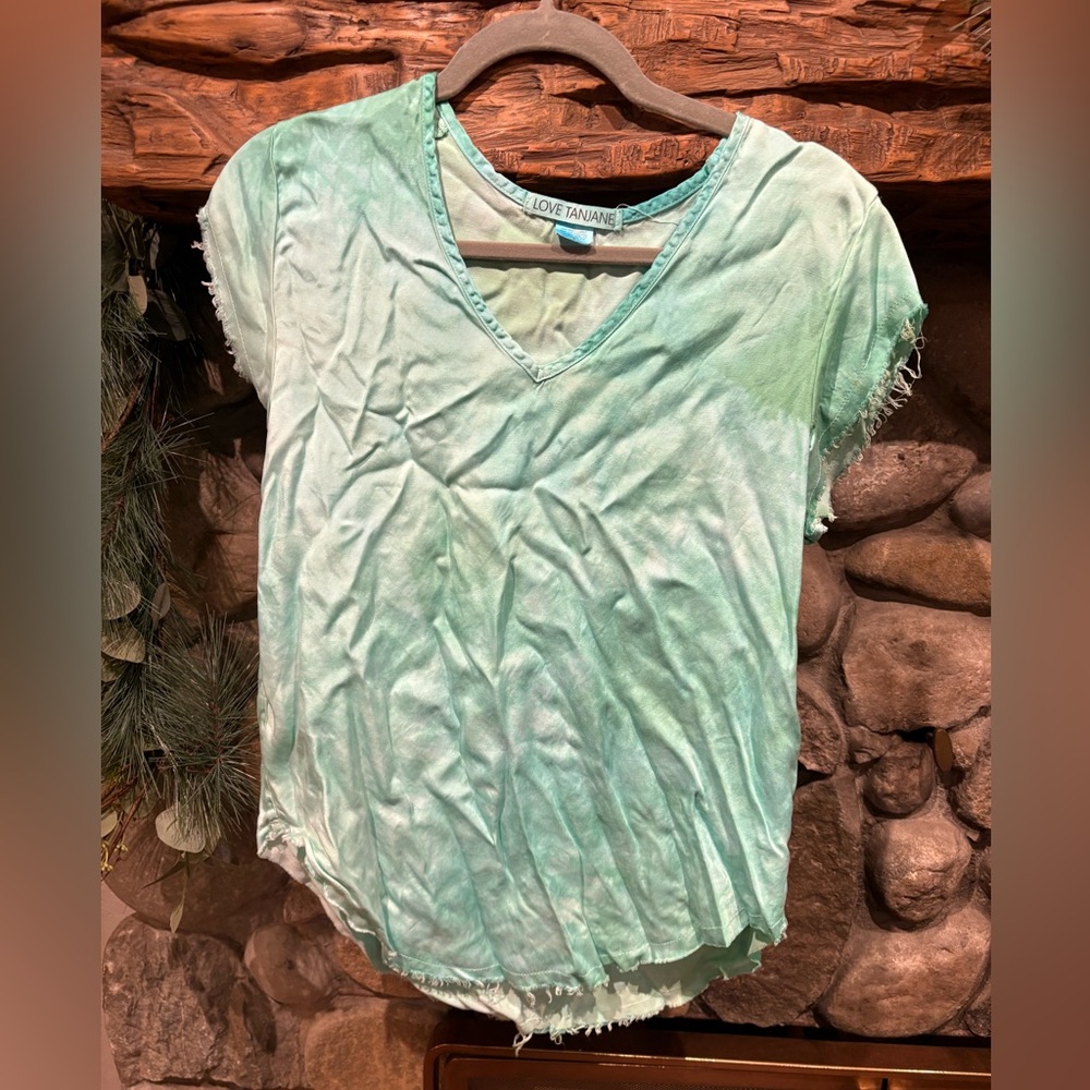 Love Tanjane dyed silk top
